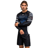 Venum x Tekken 8 Jin Kazama Rash Guard Black/White