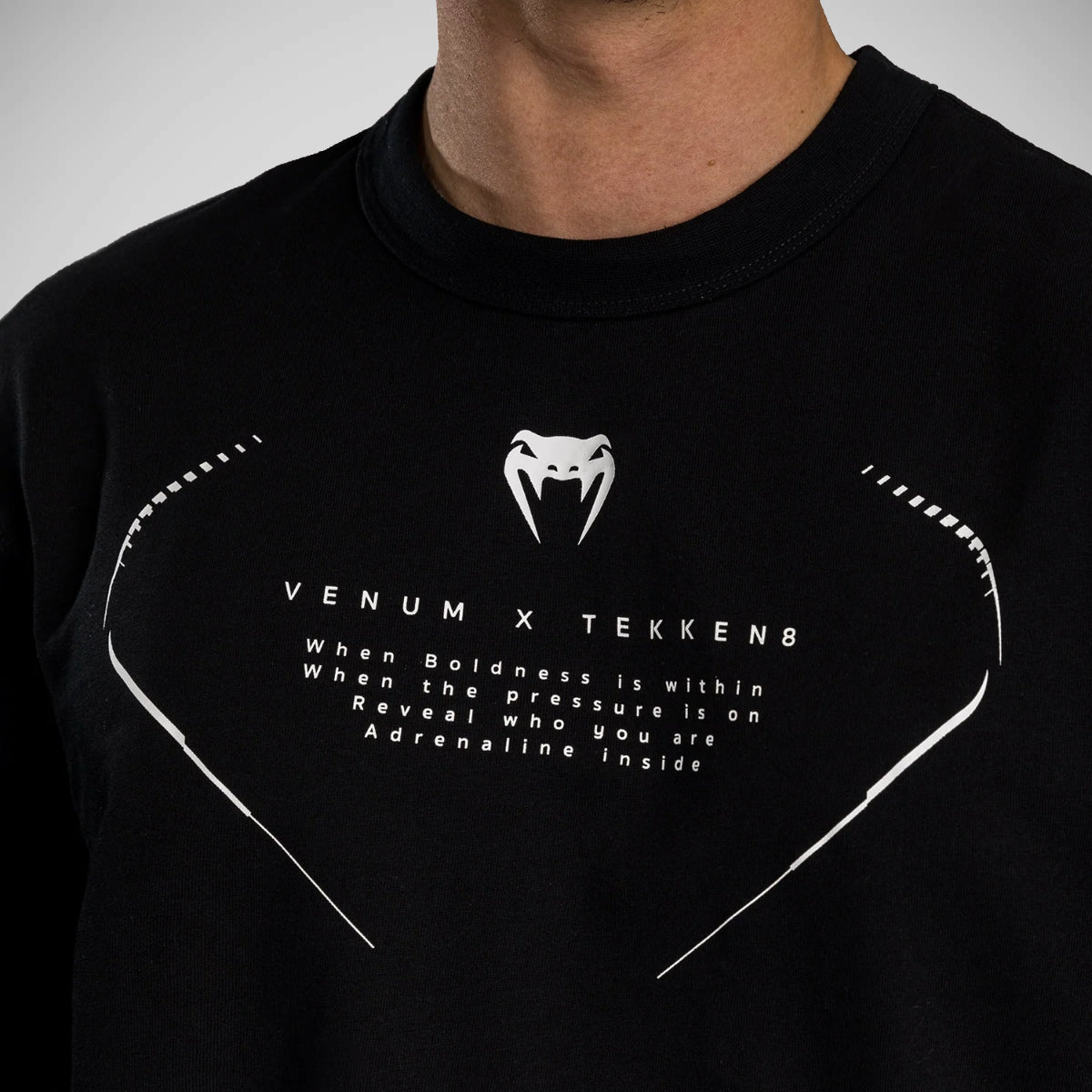 Venum X Tekken 8 Jin Kazama T-shirt Svart/vit från Made4Fighters