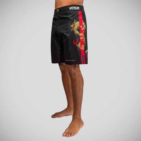 Venum x Tekken 8 Marshall Law Fight Shorts Black/Gold