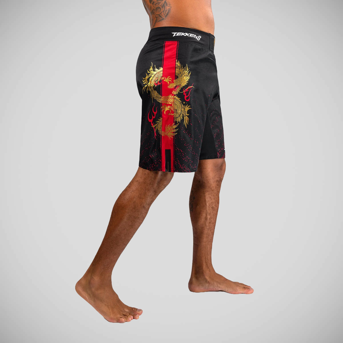 Venum x Tekken 8 Marshall Law Shorts Black/Gold