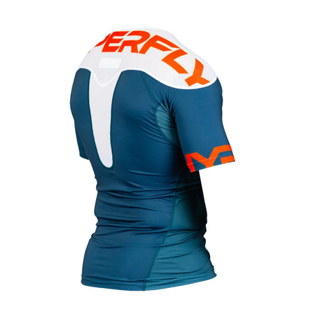 Hyperfly Supreme Edge Short Sleeve Rash Guard Verdigris