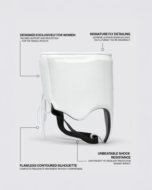 Fly Womens Groin Guard X White