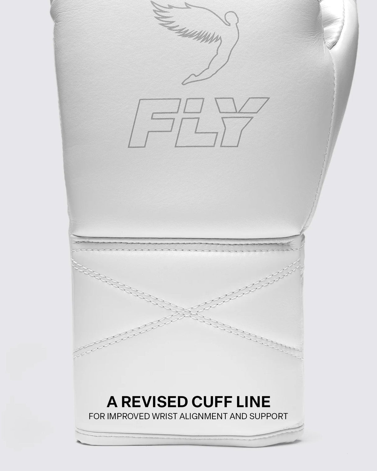 Fly Superlace Pro X 2 Boxing Gloves White