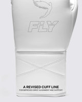 Fly Superlace Pro X 2 Boxing Gloves White