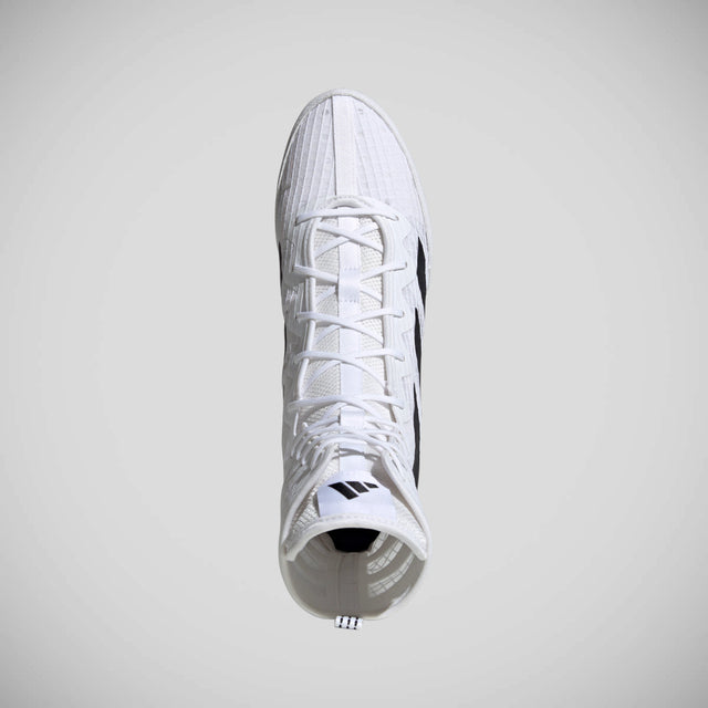 Adidas Box Hog 4 Boxing Boots White