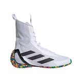 White Adidas Speedex Ultra Boxing Boots   