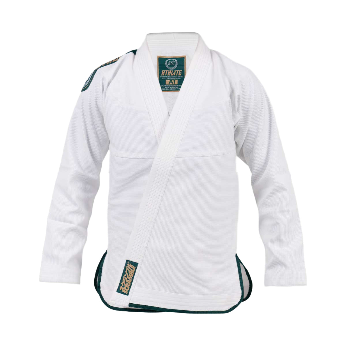 Scramble Athlite v6 dames bjj gi blanc