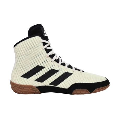 White/Black Adidas Tech Fall 2.0 Wrestling Boots   