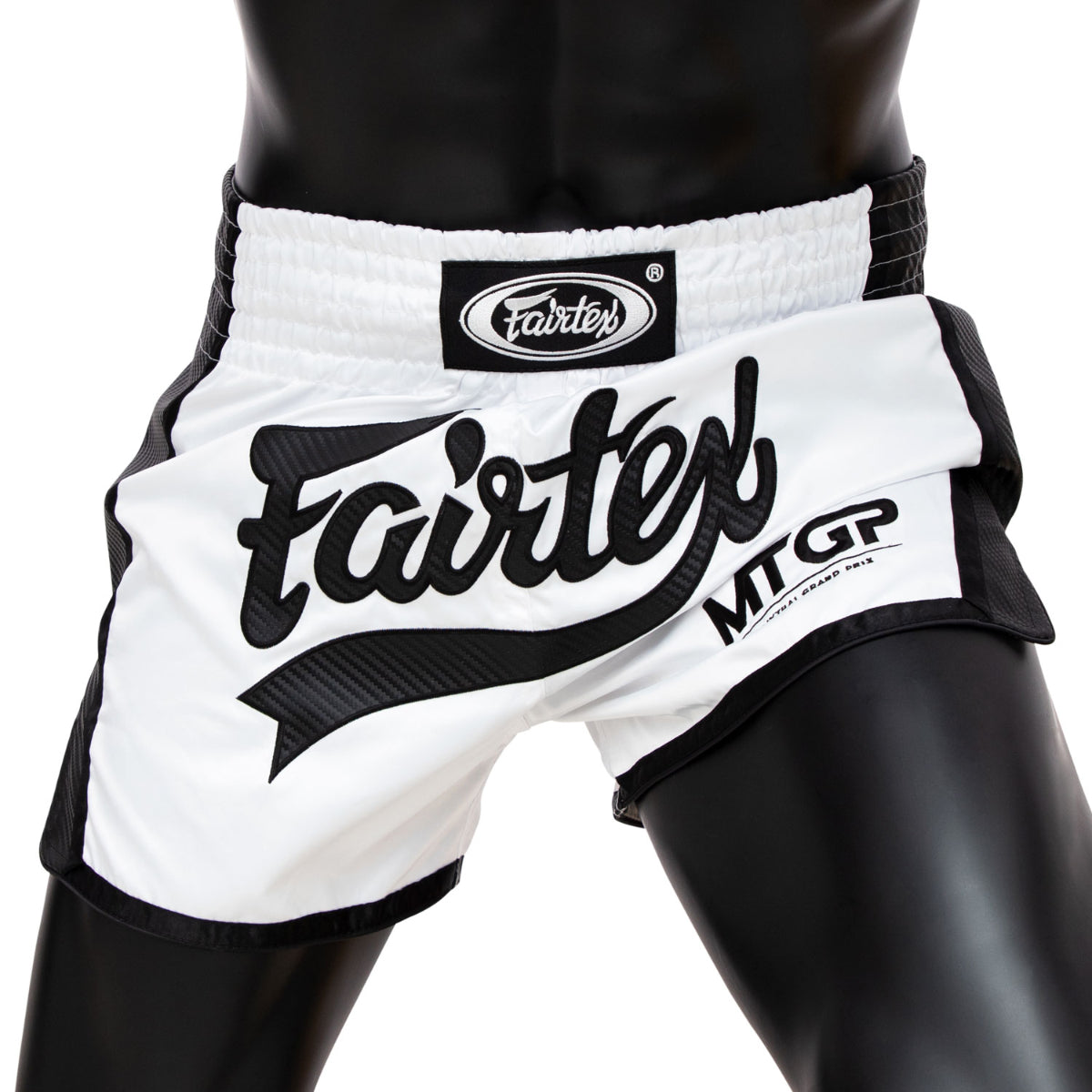Fairtex x Mtgp Muay Thai Shorts White/Black