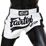 Fairtex x Mtgp Muay Thai Shorts White/Black