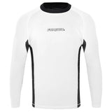 Fumetsu Icon Womens Long Sleeve Rash Guard White/Black
