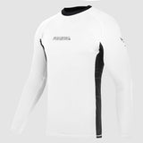 Fumetsu Icon Womens Long Sleeve Rash Guard White/Black