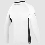 Fumetsu Icon Womens Long Sleeve Rash Guard White/Black