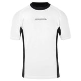 Fumetsu Icon Womens Short Sleeve Rash Guard White/Black