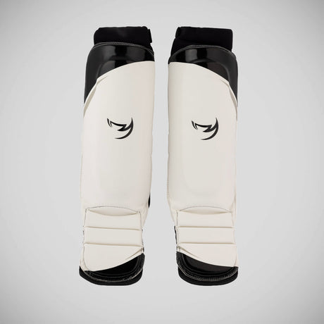 Fumetsu Ghost S3 MMA Shin Guards Weiß/Schwarz/Grau