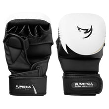 White/Black/Grey Fumetsu Ghost S3 MMA Sparring Gloves