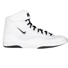 White/Black Nike Inflict 3 Wrestling Boots