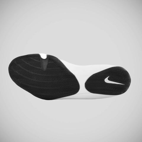 White/Black Nike Machomai 2 Boxing Boots