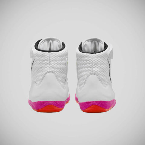 White/Black/Pink Nike Inflict SE Wrestling Boots