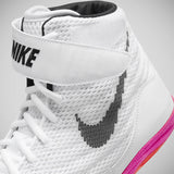 White/Black/Pink Nike Inflict SE Wrestling Boots   