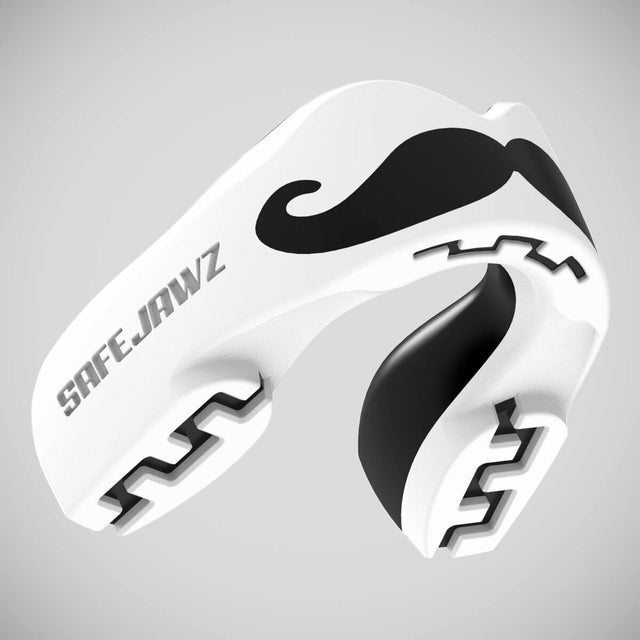 SafeJawz Extro Mo Mouth Guard White/Black