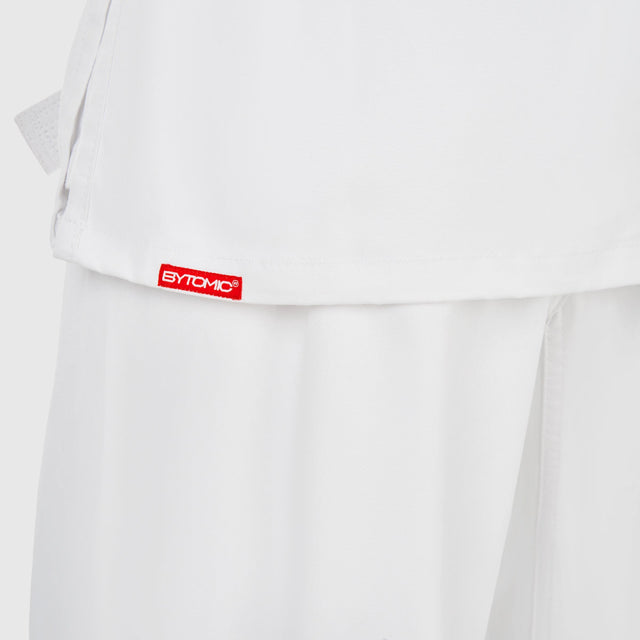 Bytomic Red Label 7oz Cotton Kids Karate Uniform White