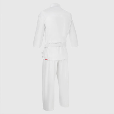 White Bytomic Red Label 7oz Cotton Kids Karate Uniform   