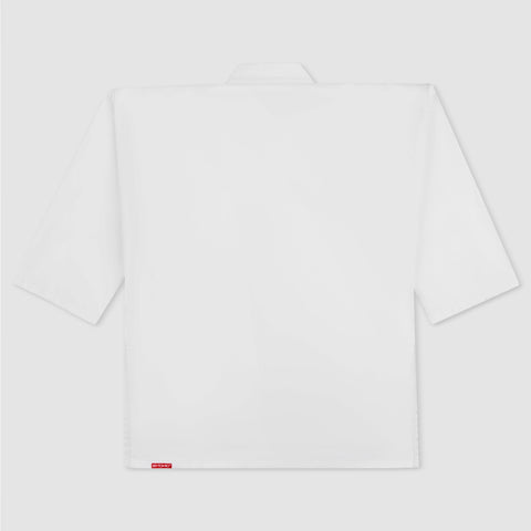 White Bytomic Red Label 7oz Lightweight Adult Karate Uniform