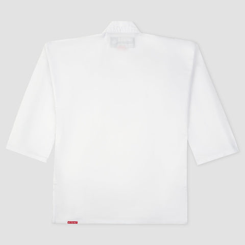 White Bytomic Red Label V-Neck Adult Martial Arts Uniform