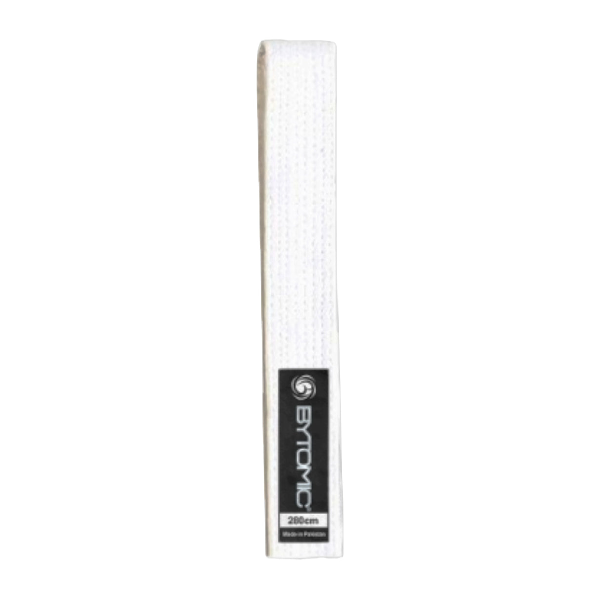 White Bytomic Solid Colour Martial Arts Belt   