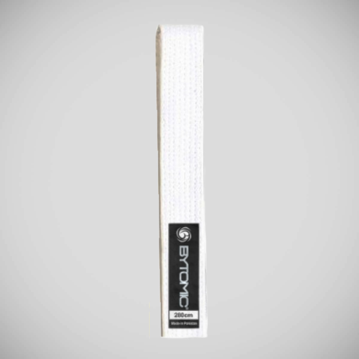 White Bytomic Solid Colour Martial Arts Belt   