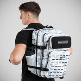 White Camo Built For Athletes Large Gym Backpack   