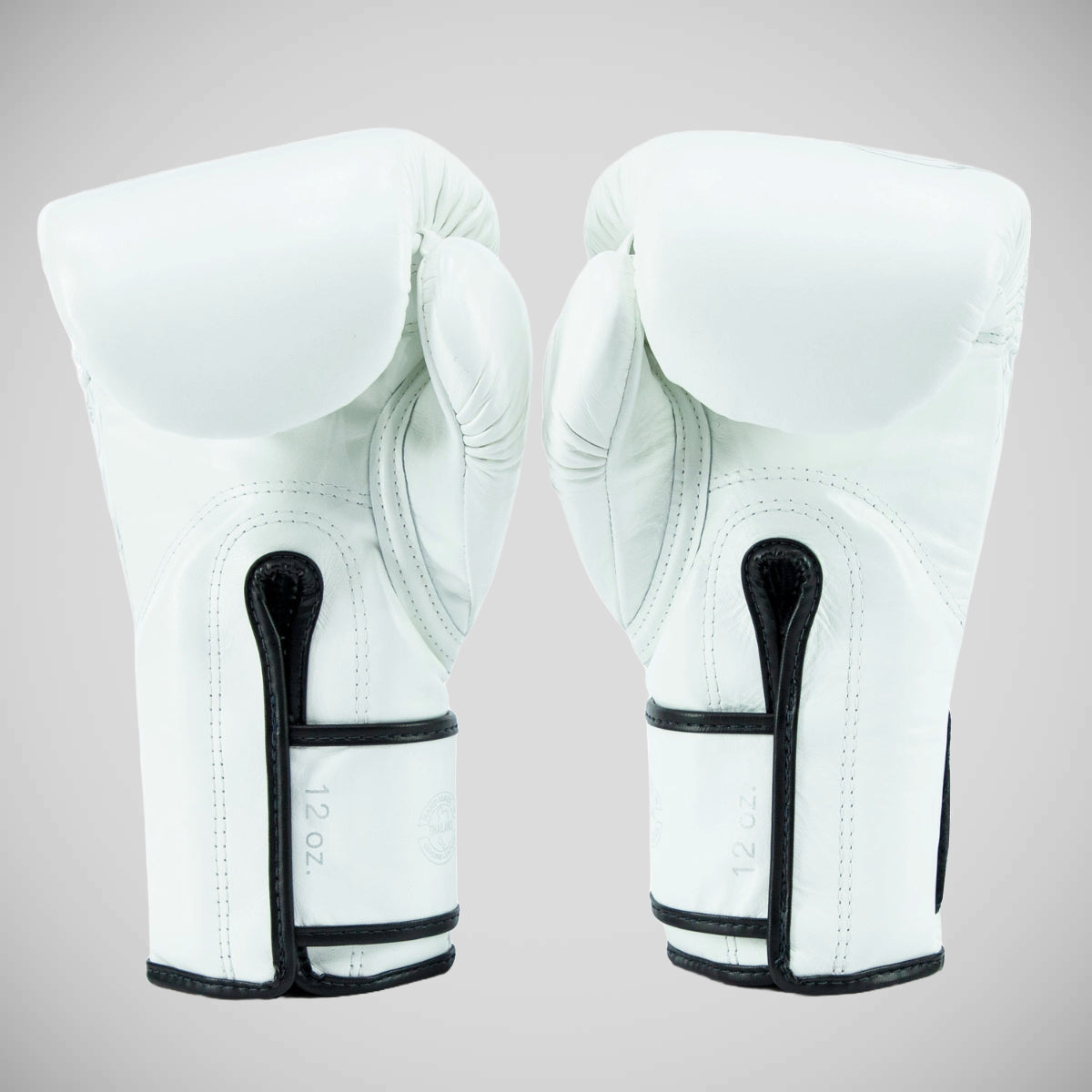 White Fairtex BGVG3 X Glory Velcro Boxing Gloves   