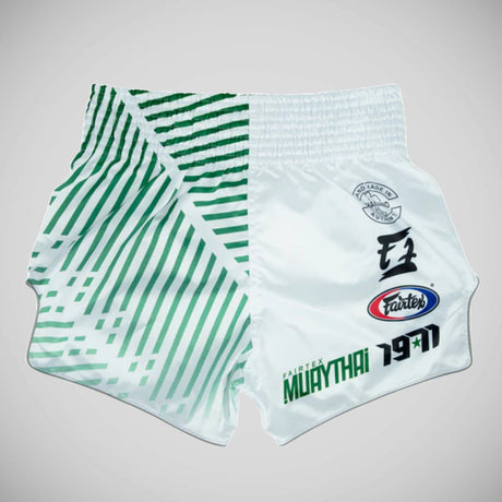 Fairtex BS1923 Rennfahrer Muay Thai Shorts Weiß