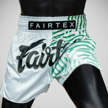 White Fairtex BS1923 Racer Muay Thai Shorts
