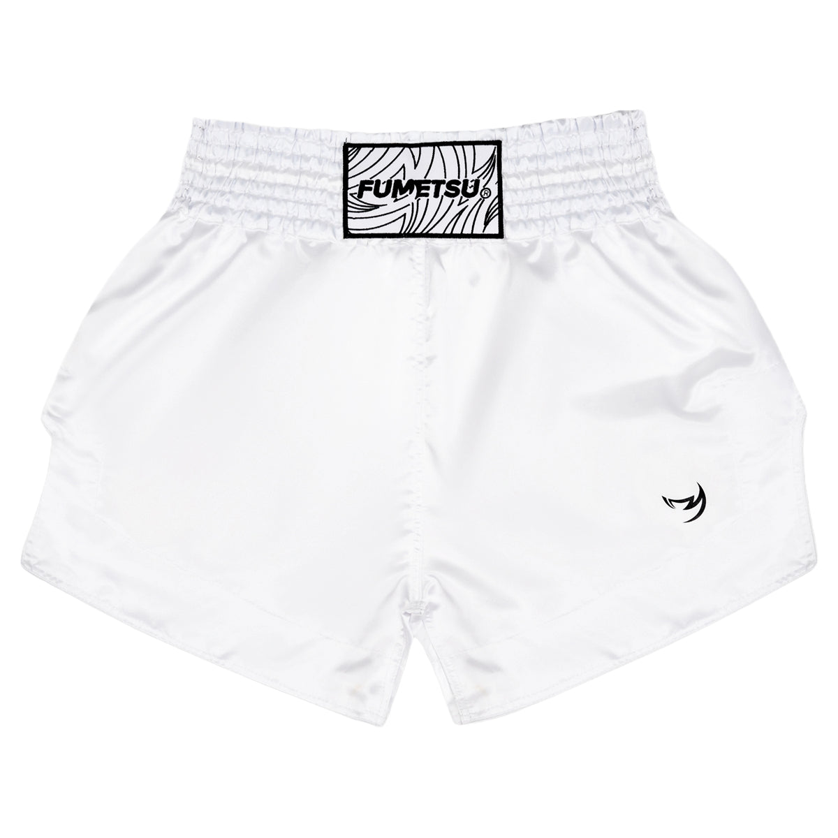 White Fumetsu Origins Muay Thai Shorts   