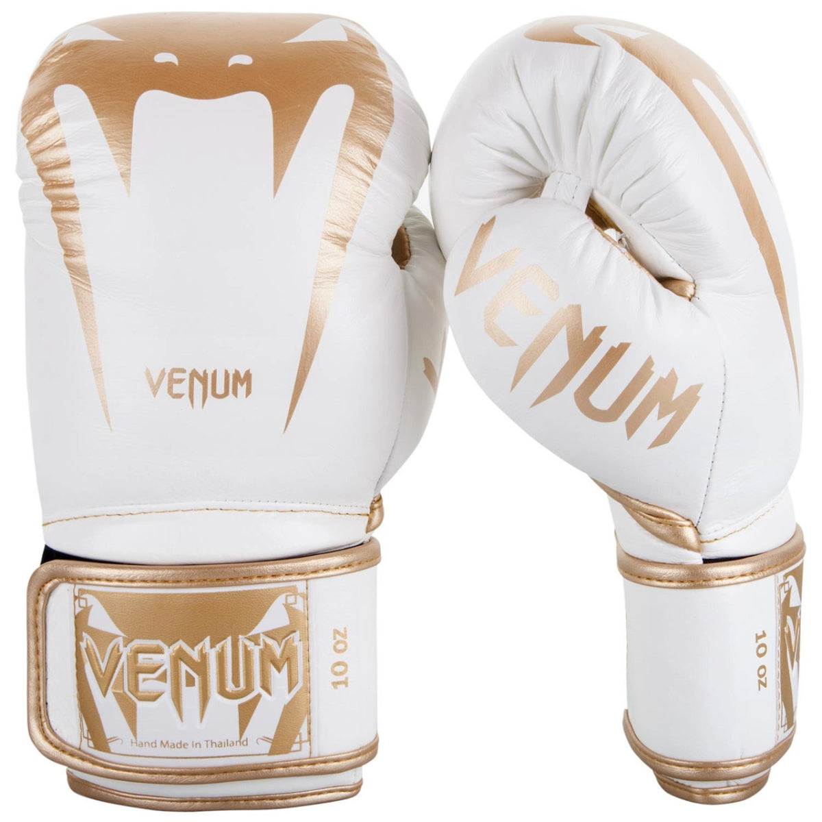 White/Gold Venum Giant 3.0 Boxing Gloves   