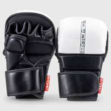 White/Grey/Black Bytomic Red Label MMA Sparring Gloves