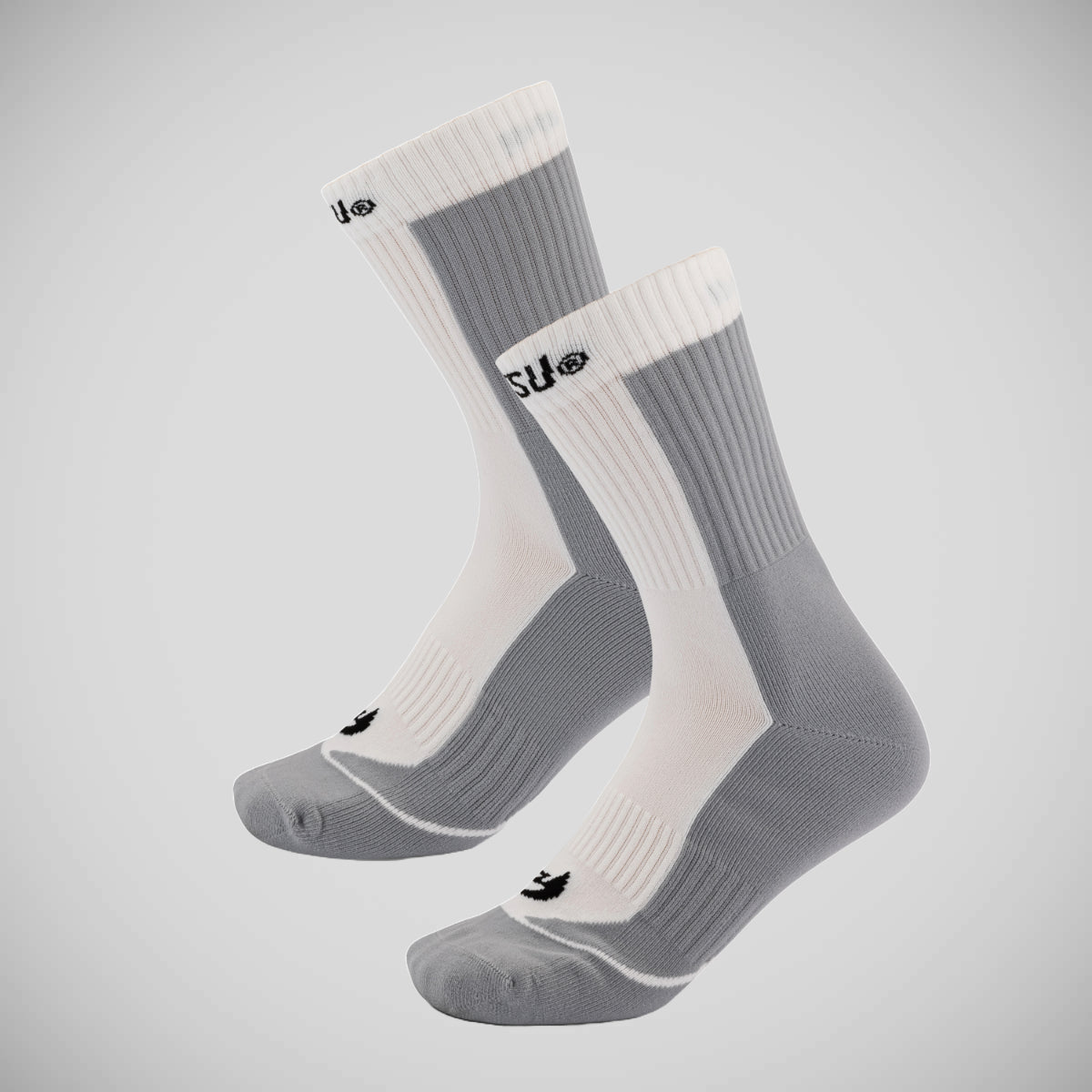 White/Grey Fumetsu Ghost 2 Pack Socks   