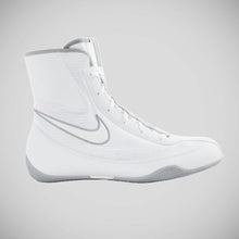 White/Grey Nike Machomai 2 Boxing Boots