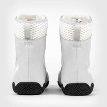 White/Grey Venum Contender Boxing Shoes