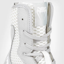 White/Grey Venum Contender Boxing Shoes