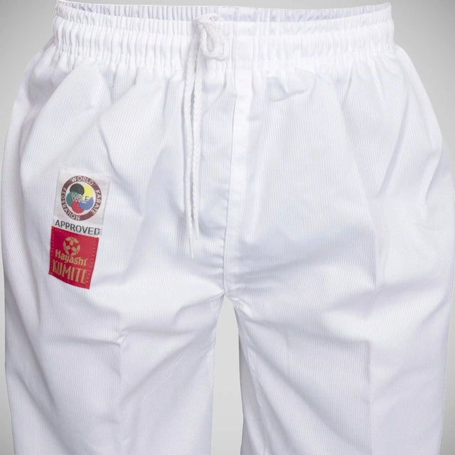 White Hayashi Kumite WKF Approved Karate Gi