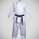 White Hayashi Premium WKF Approved Kumite Green Karate Gi   