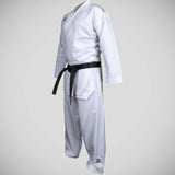 White Hayashi Premium WKF Approved Kumite Green Karate Gi   