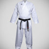 Hayashi Premium WKF genehmigte Kumite Green Karate Gi White