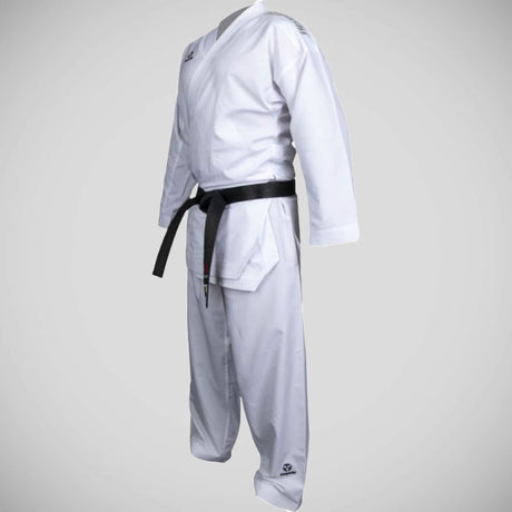 Hayashi Premium WKF Approved Kumite Green Karate Gi White/White