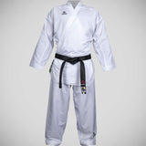 Hayashi Premium WKF aprovou Kumite Green Karate Gi White/White