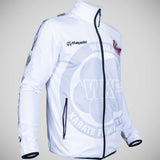 White Hayashi WKF Zeal Training Jacket   