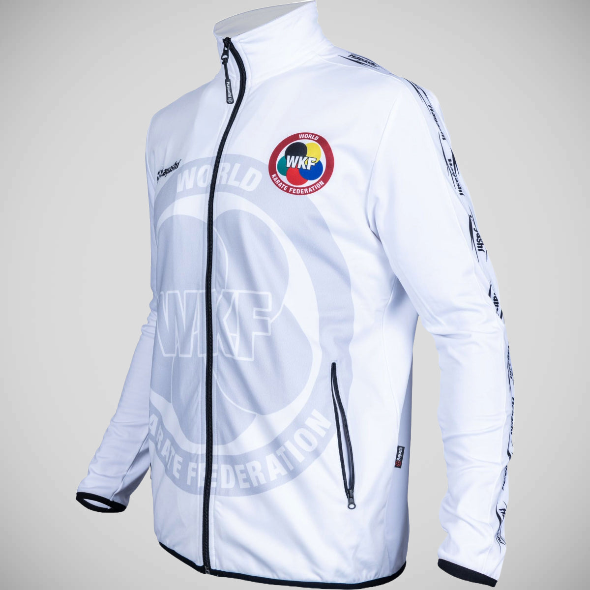 White Hayashi WKF Zeal Training Jacket   